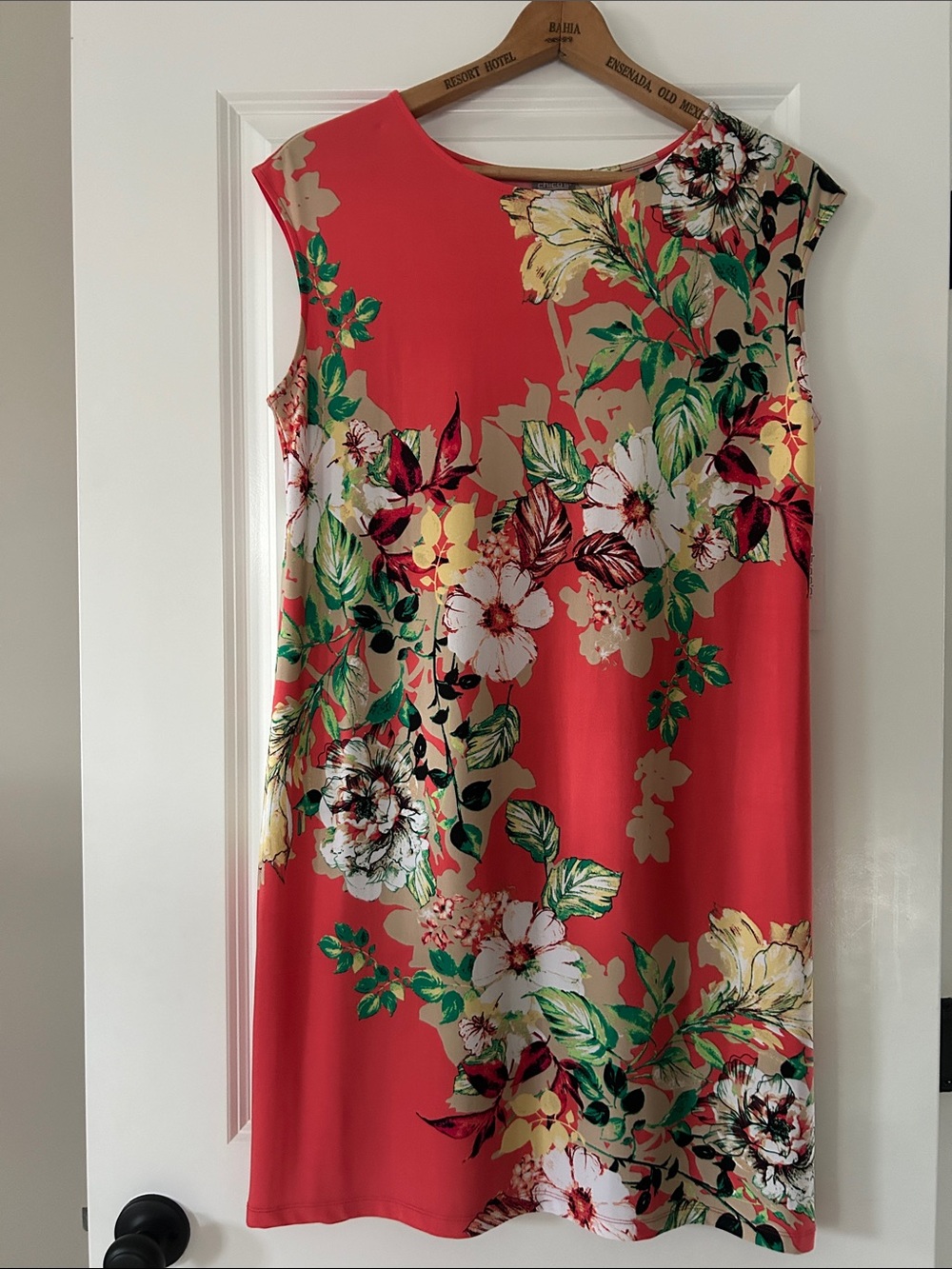 ⭐️ NWT!⭐️Chico's Captivating Iona Knee Length Dress Sz Lg w MEASUREMENTS